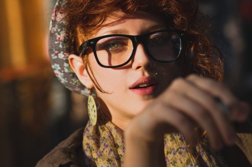 Young hipster chick