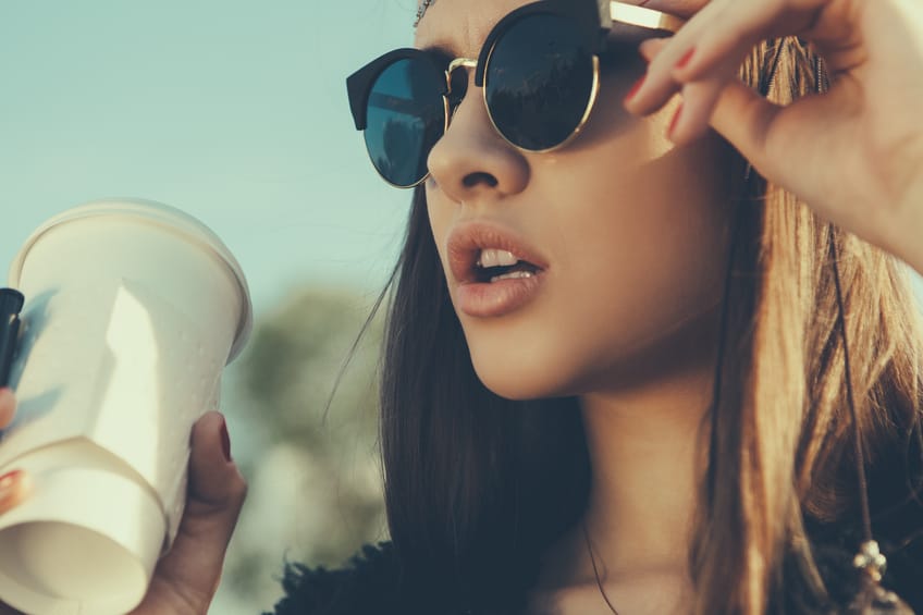 woman sunglasses portrait