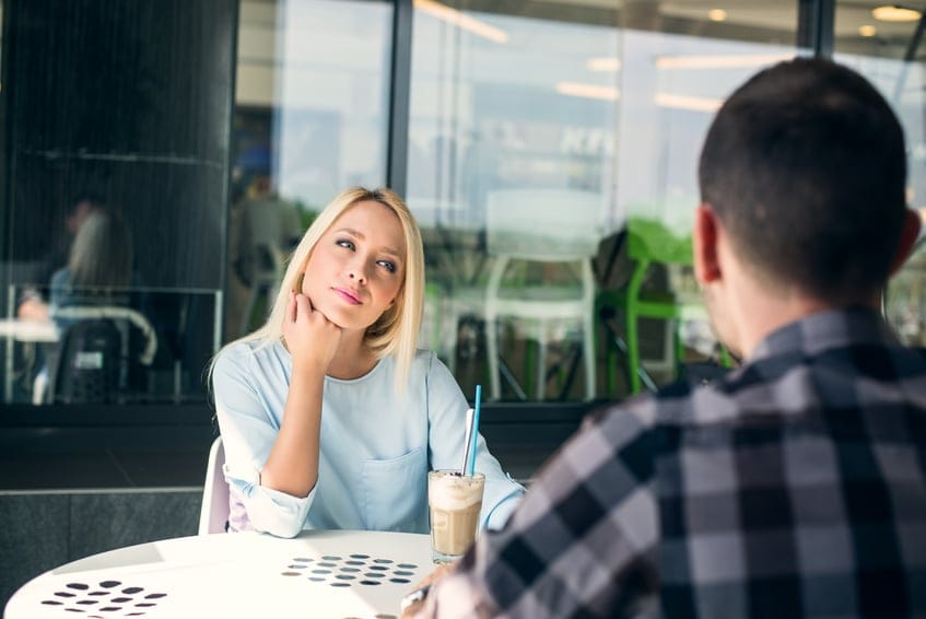 Coffee date couple