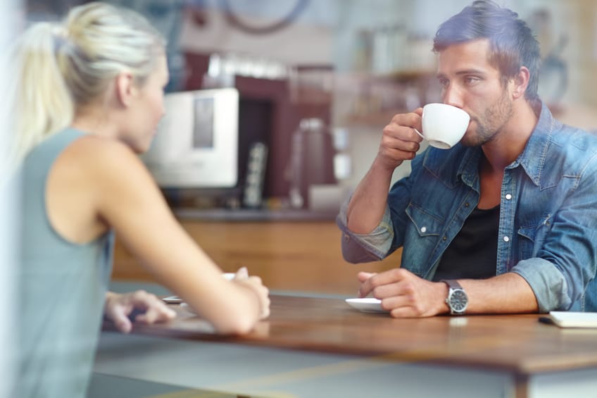couple coffee date