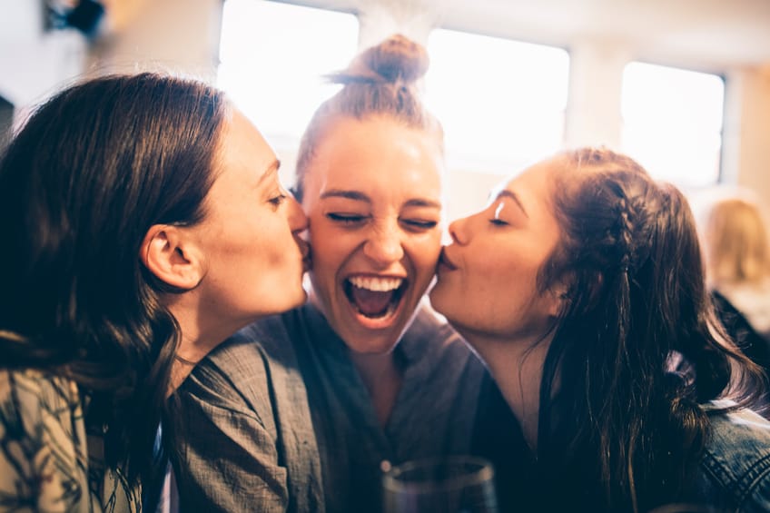 friends happy fun BFFs
