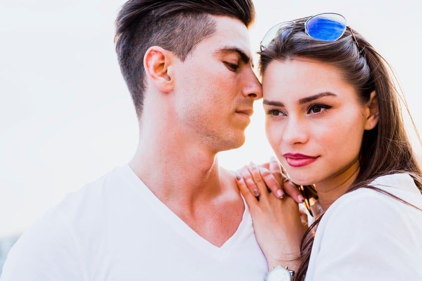 couple portrait pose romance sexy