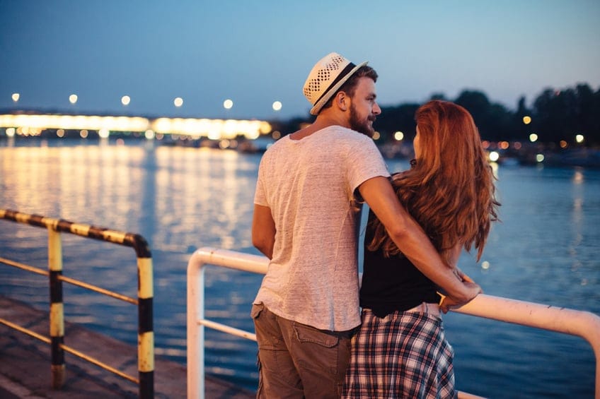 Romantic summer night