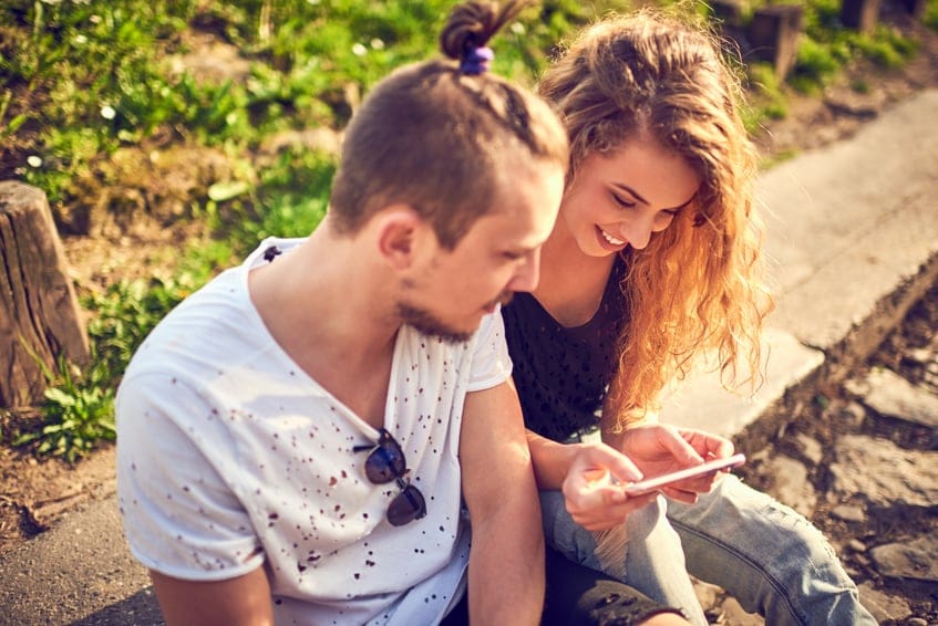 Lovely young couple