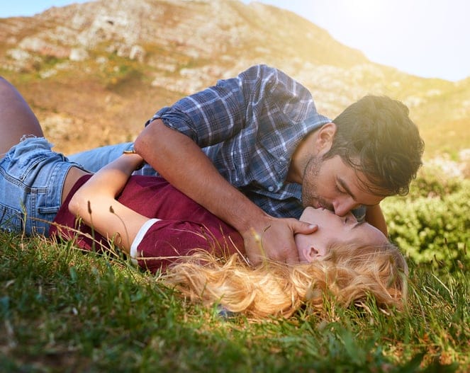 Shot of an affectionate young couple enjoying a day outdoors