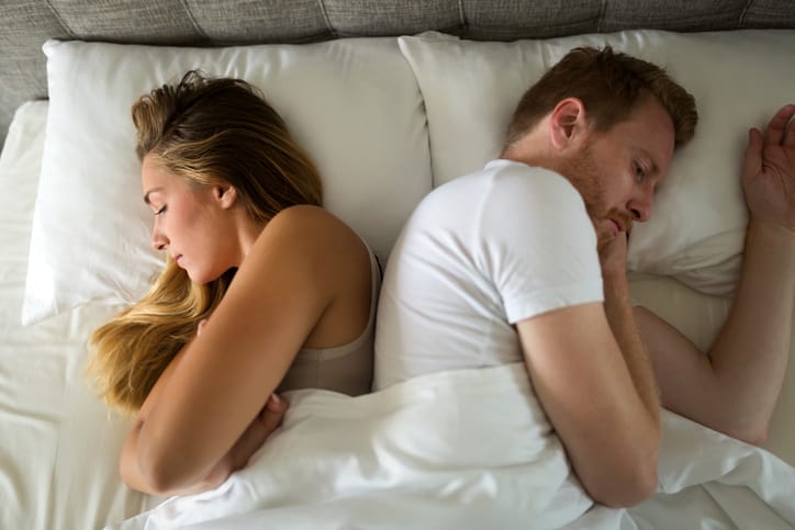 Relationship problems due to stress can ruin sex life