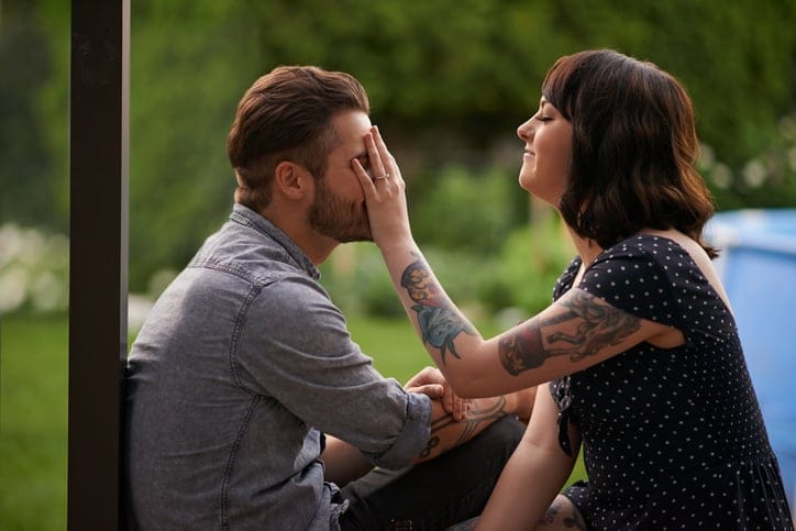 couple dating love romance