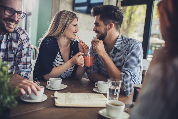 Love means sharing everything!