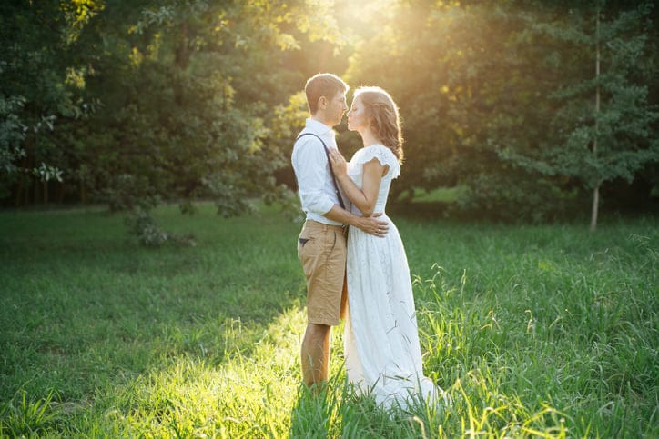 Two people in love