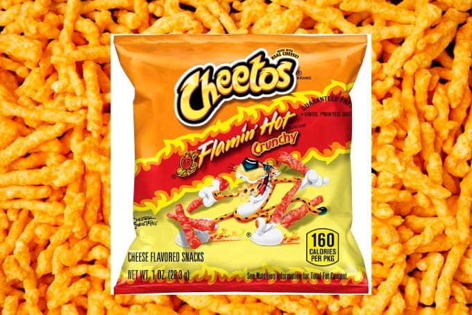 flamin' hot cheetos