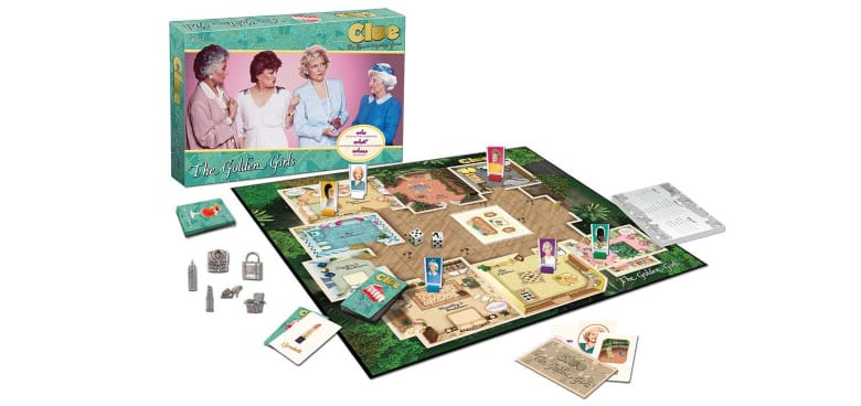 golden girls clue, board game