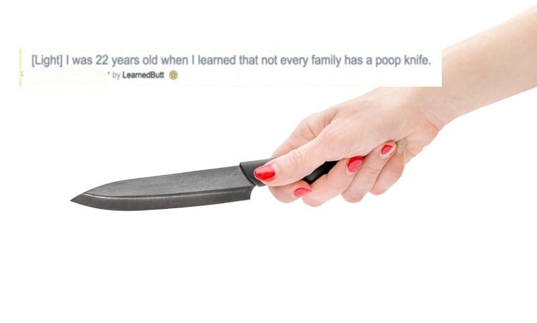 poop knife