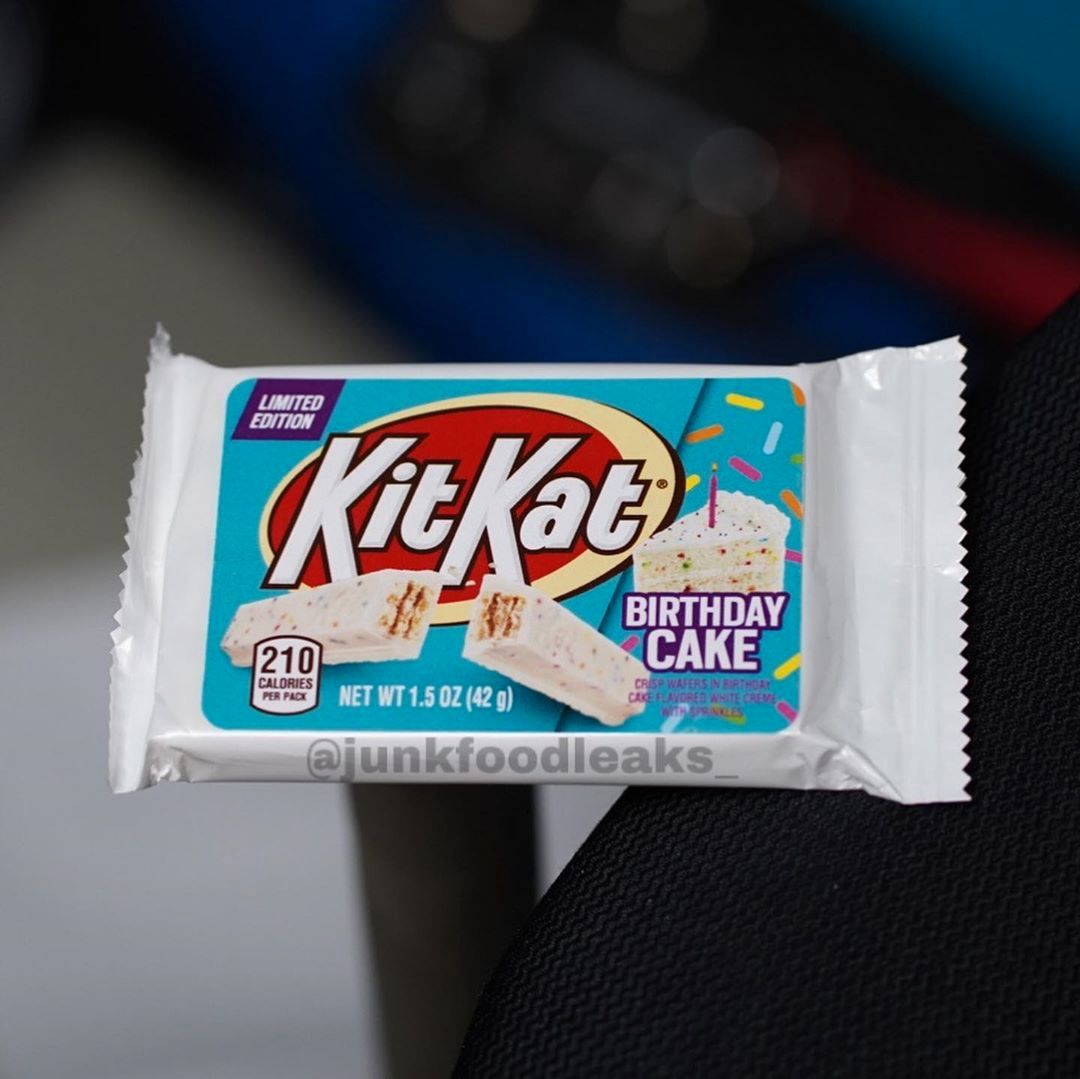 birthday cake kit kat