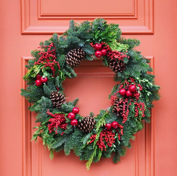 christmas wreath vodka