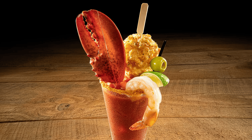 A bloody mary at Red Lobster.
