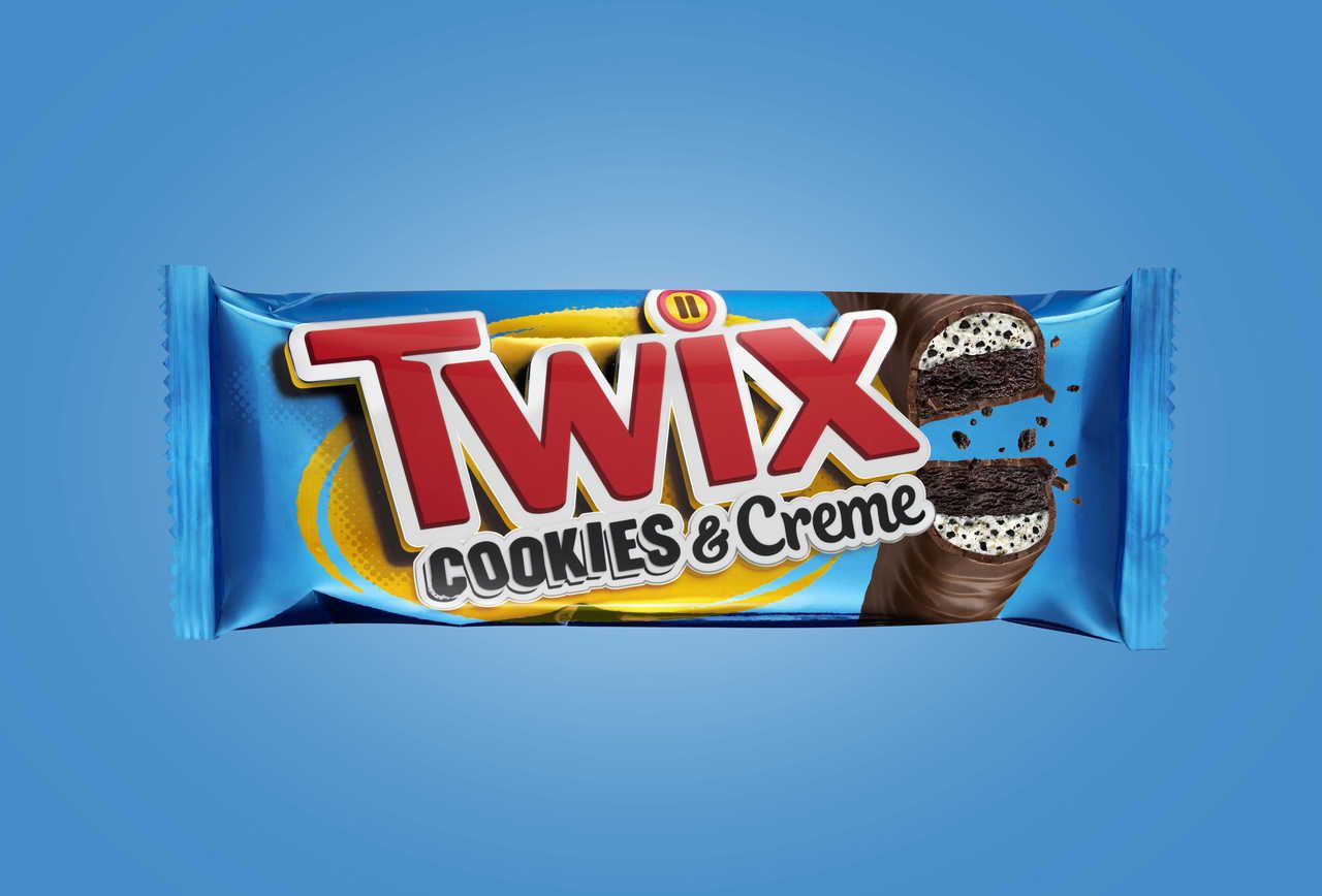 cookies & creme twix