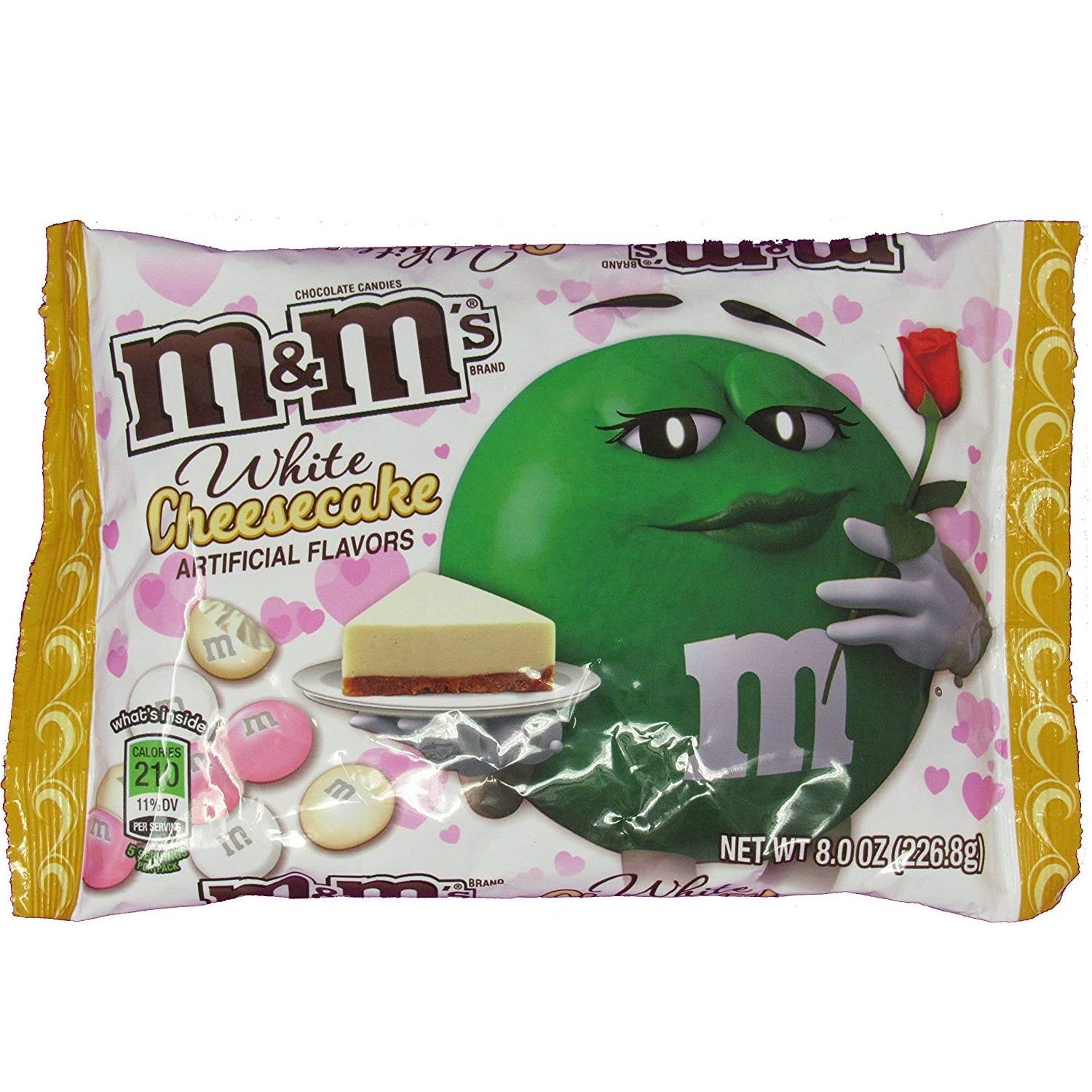 white cheesecake m&m's
