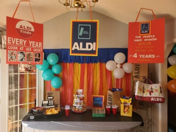 aldi birthday party