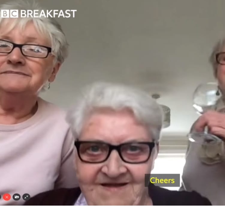 elderly self-isolate