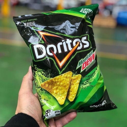 mountain dew doritos