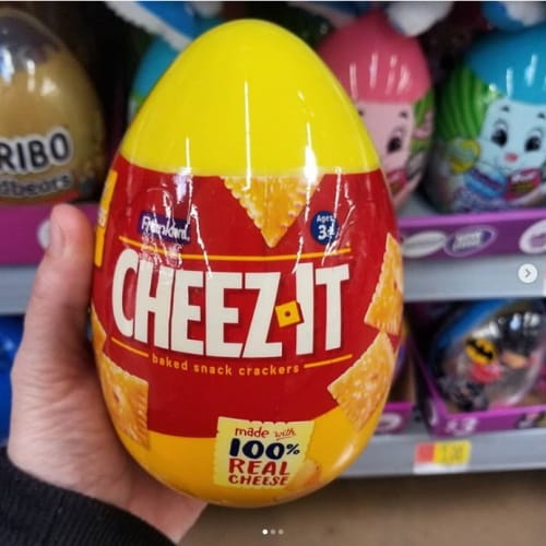 Cheez-Its Eggs Are The Perfect Easter Alternative To Chocolate