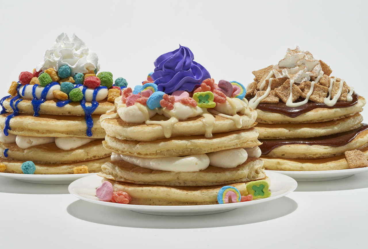 ihop cereal pancakes.