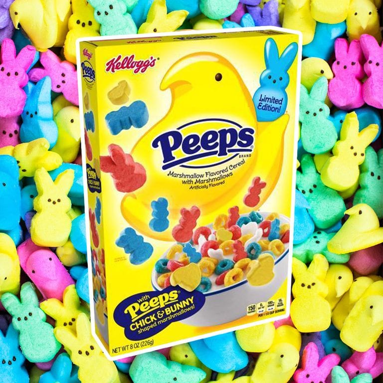 peeps cereal