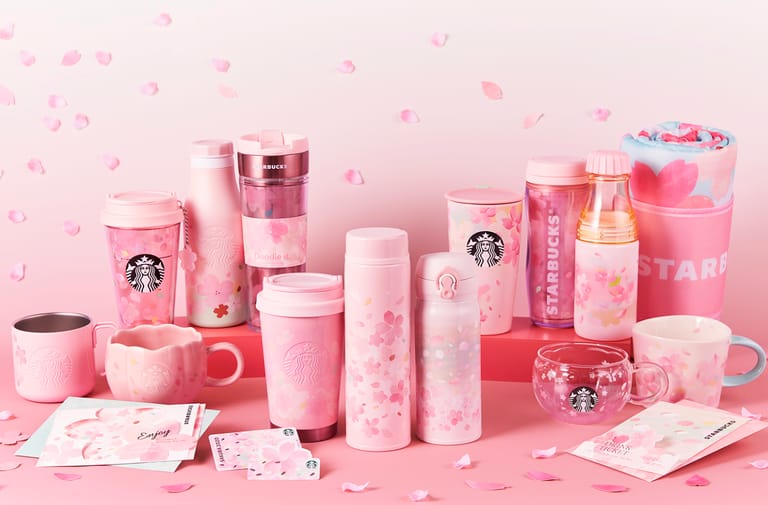 starbucks cherry blossom