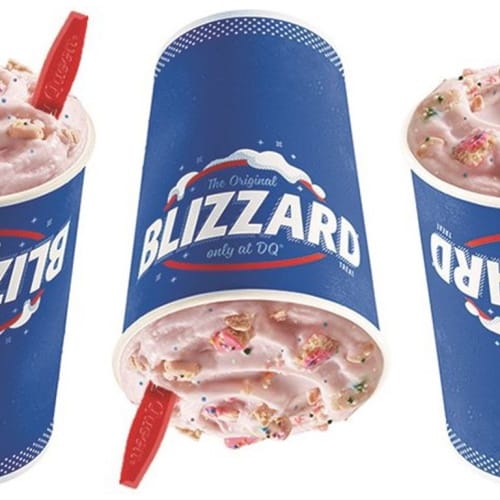 dairy queen frosted animal cookie blizzard