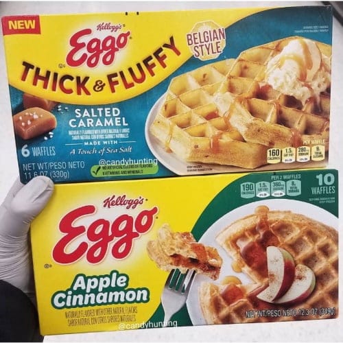 eggo salted caramel waffles