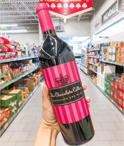 aldi chocolate wine