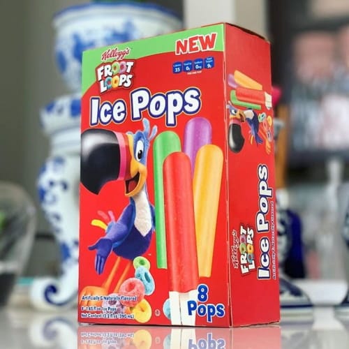 Froot loops ice pops.