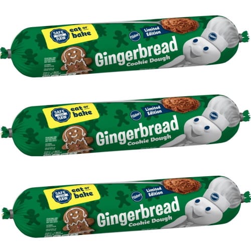 pillsbury gingerbread cookie dough