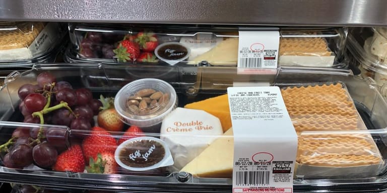 costco fruit cheese board