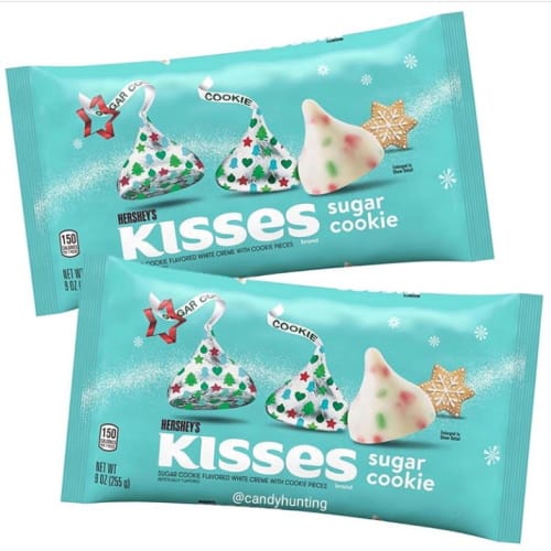 sugar cookie hershey's kisses