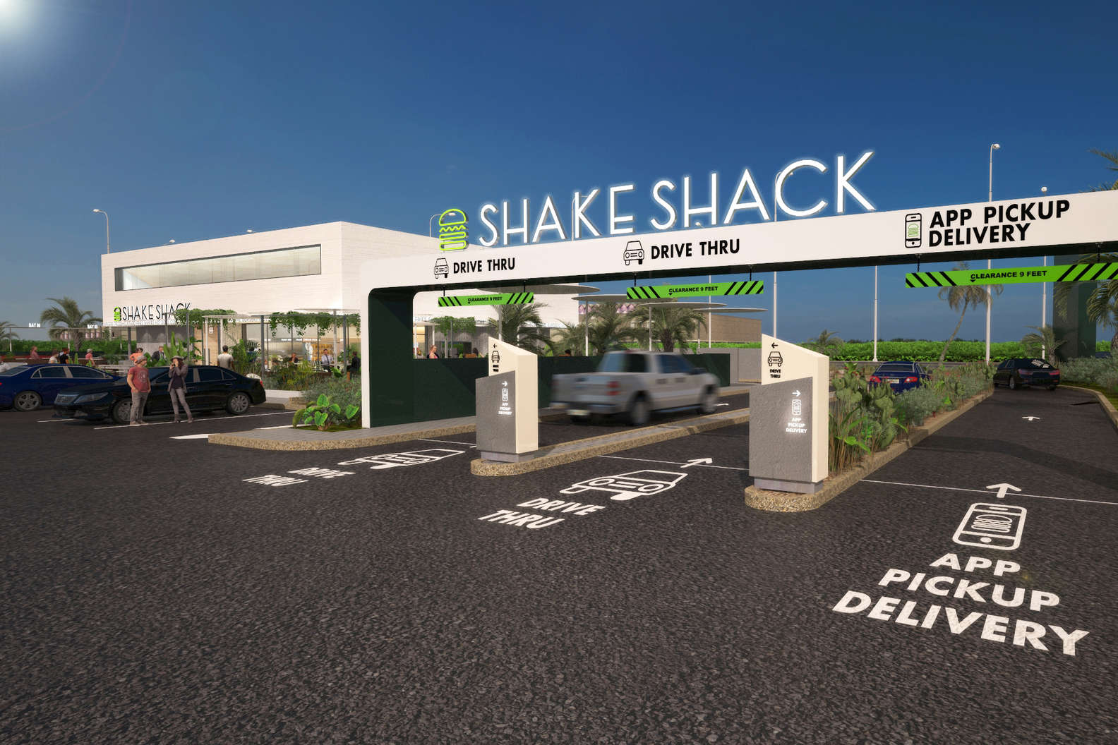 shake shack drive-thru