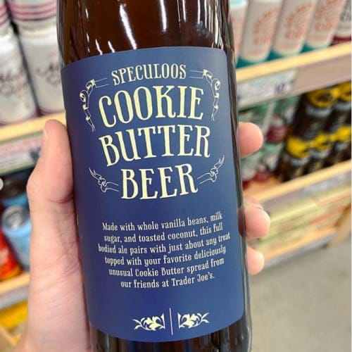 trader joe's cookie butter beer