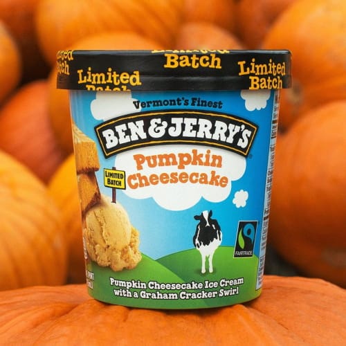 ben & jerry's pumpkin cheesecake