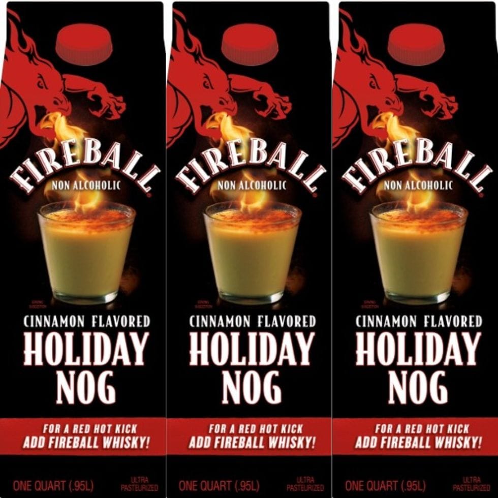 fireball eggnog