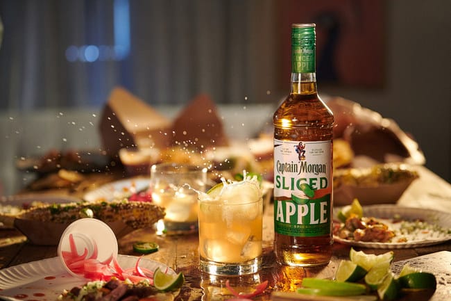 captain morgan sliced apple rum