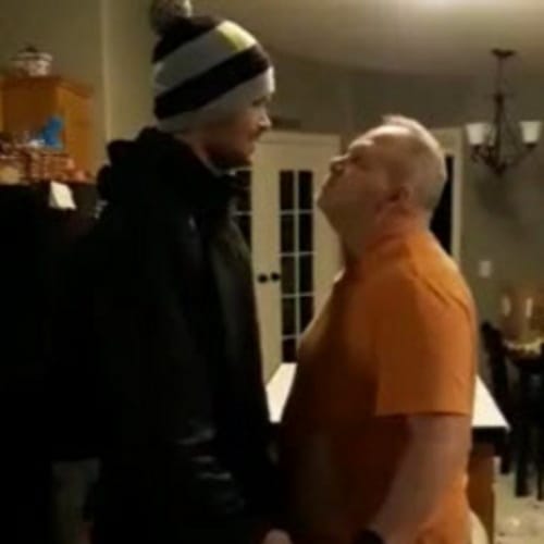angry son and stepdad