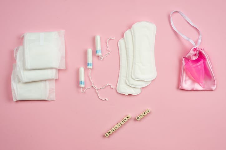 Feminine hygeine products.