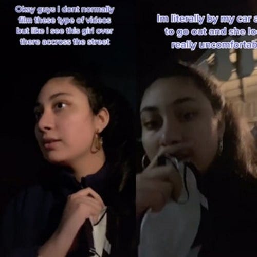 TikToker Saves Girl From Uncomfortable Situation With ‘Creepy’ Man On The Street