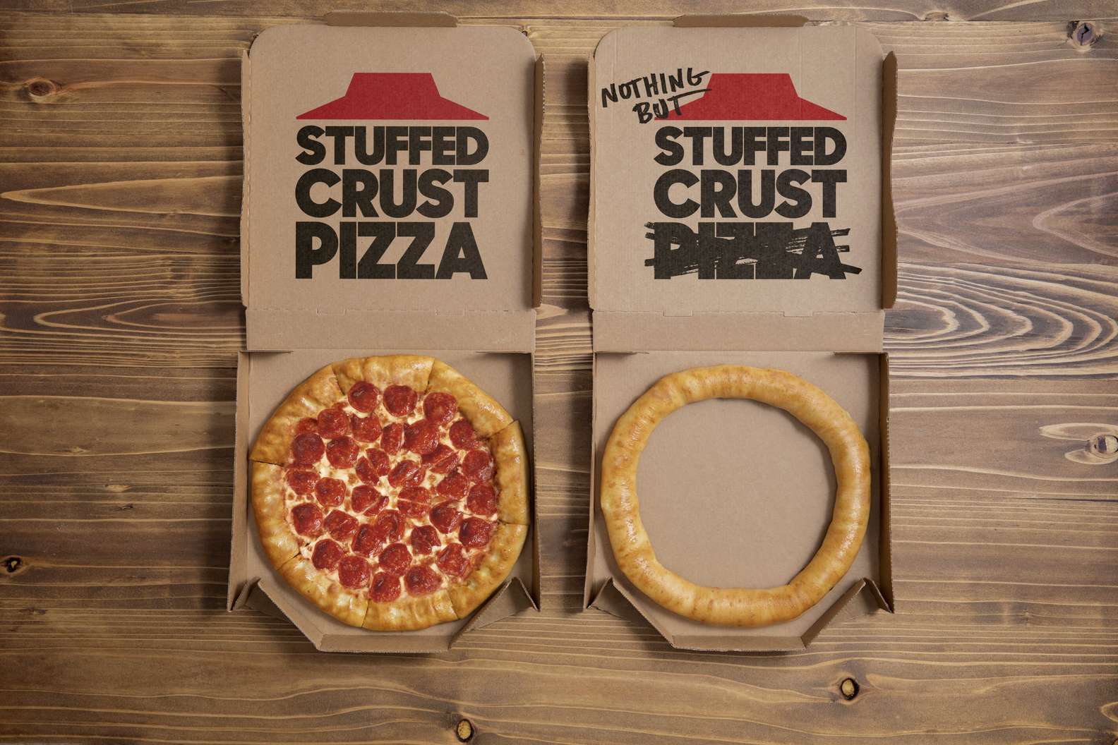 pizza hut stuffed crust