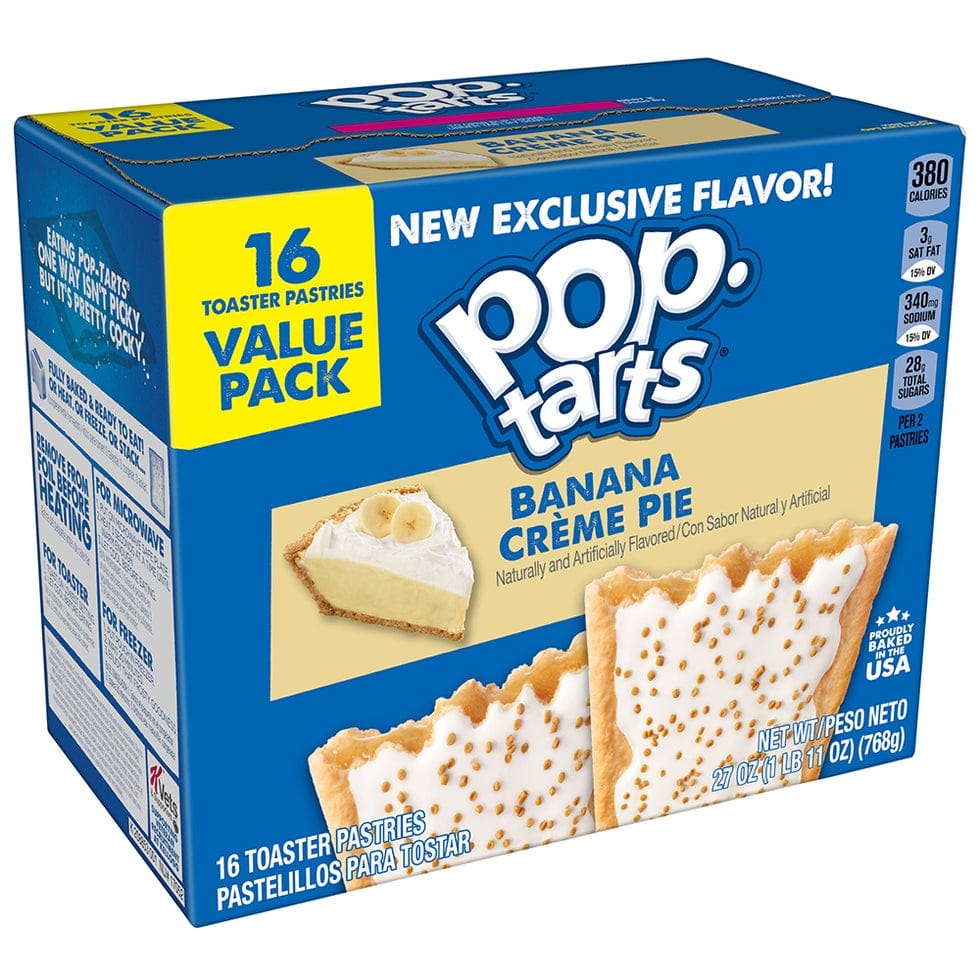 pop tarts Banana Crème Pie