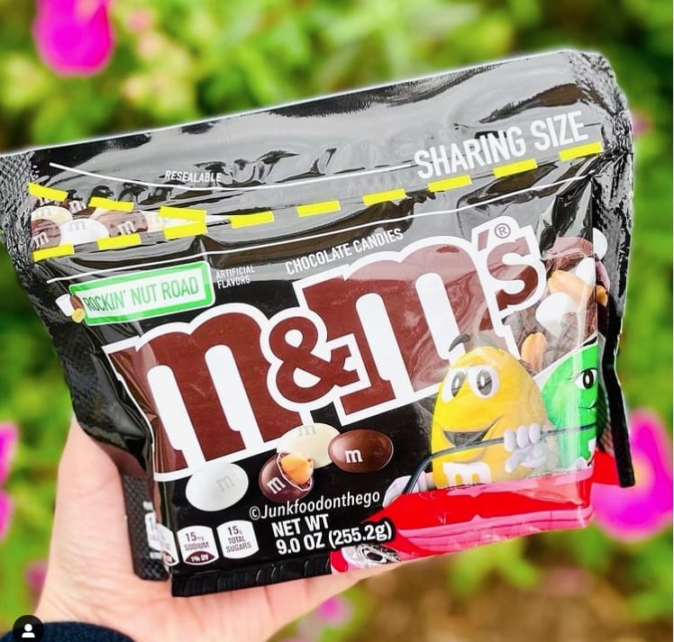 m&m's rockin' nut road