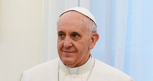 pope francis giving speech