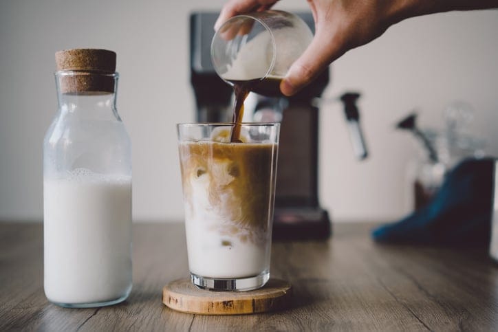 iced biscoff latte