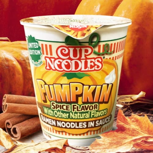 cup noodles pumpkin