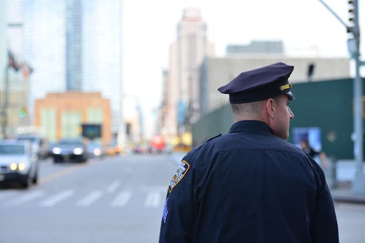 cop in the bronx